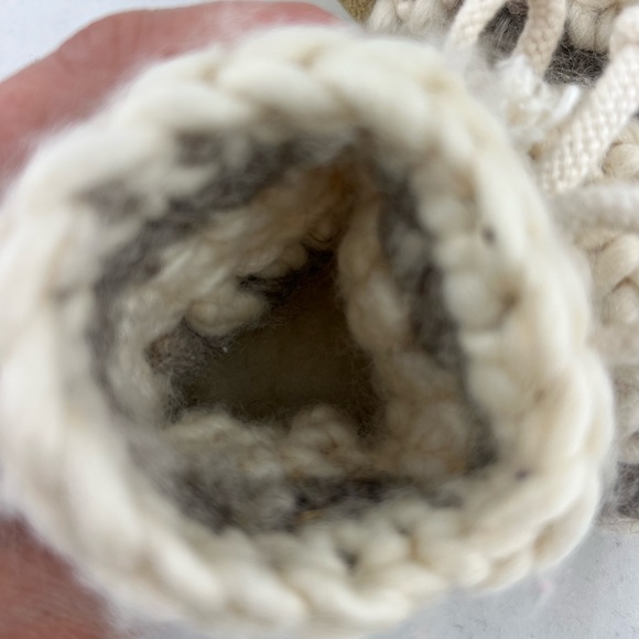 Infant Size Knit Slippers - Picture 4 of 4